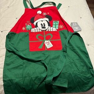 Disney Store Mickey Mouse Holiday Apron